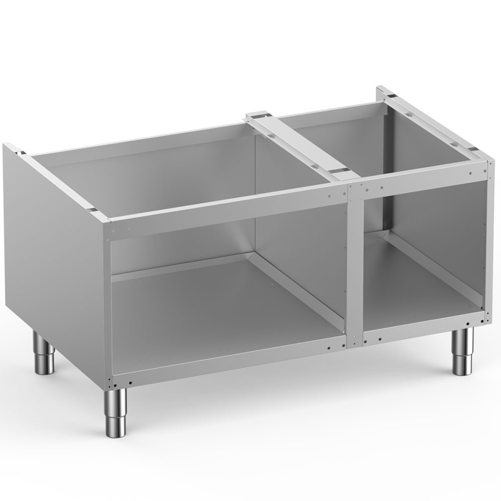 Soubassement ouvert DIAMOND - Pieds inox réglables pour OPTIMA 700