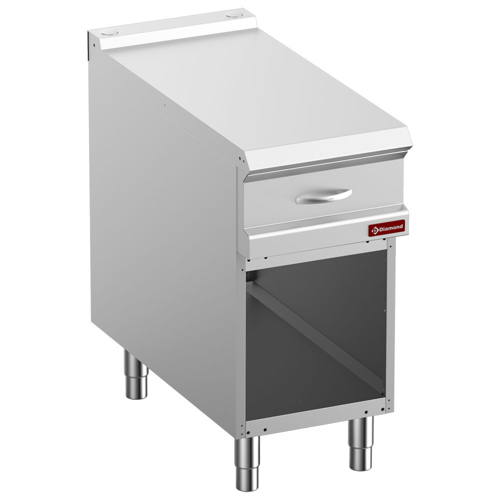 Élément neutre avec tiroir GN 1/2 - Armoire ouverte DIAMOND