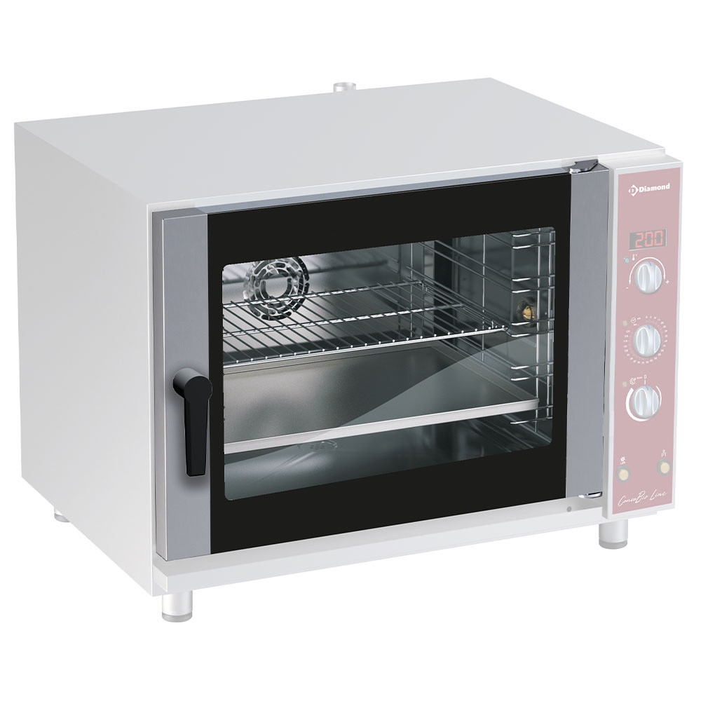 Porte four Diamond 5 niveaux - Charnières droite pour fours pâtisserie