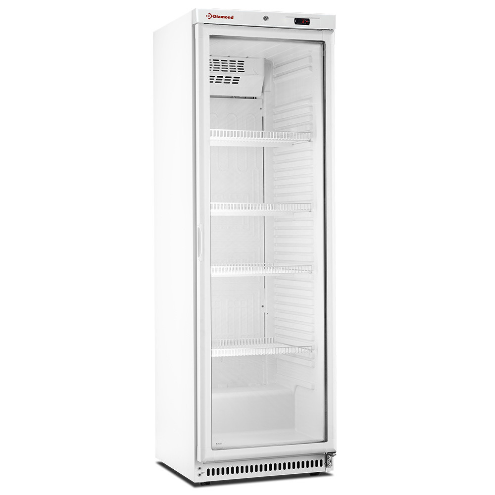 Armoire frigorifique DIAMOND 400L vitrée ventilée - Classe B