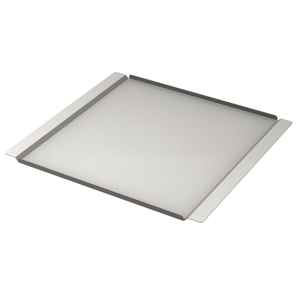 Platine acier inox DIAMOND 460x340 mm - Accessoire four professionnel