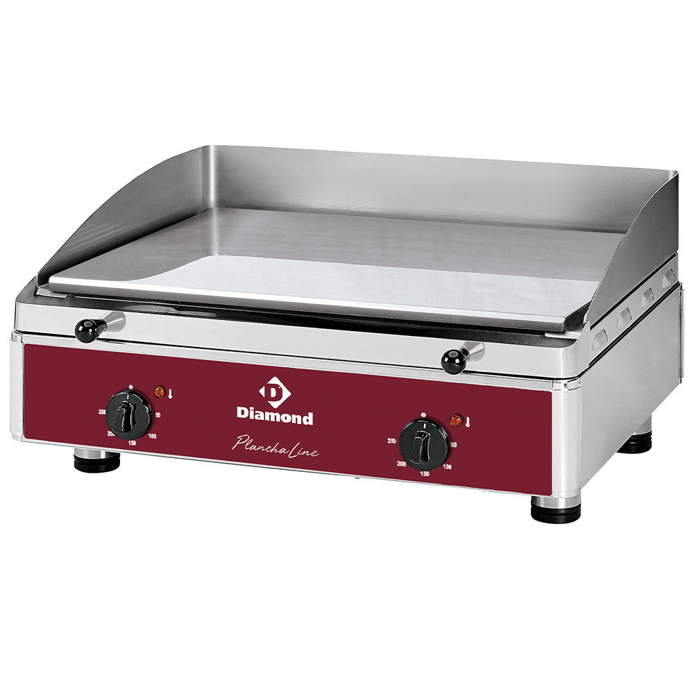 Plaque de cuisson DIAMOND chromée 4kW - Cuisson professionnelle lisse