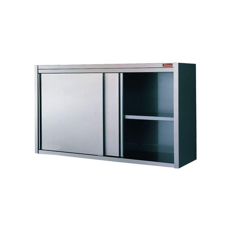 Armoire murale DIAMOND avec portes coulissantes - Acier inox AISI 441