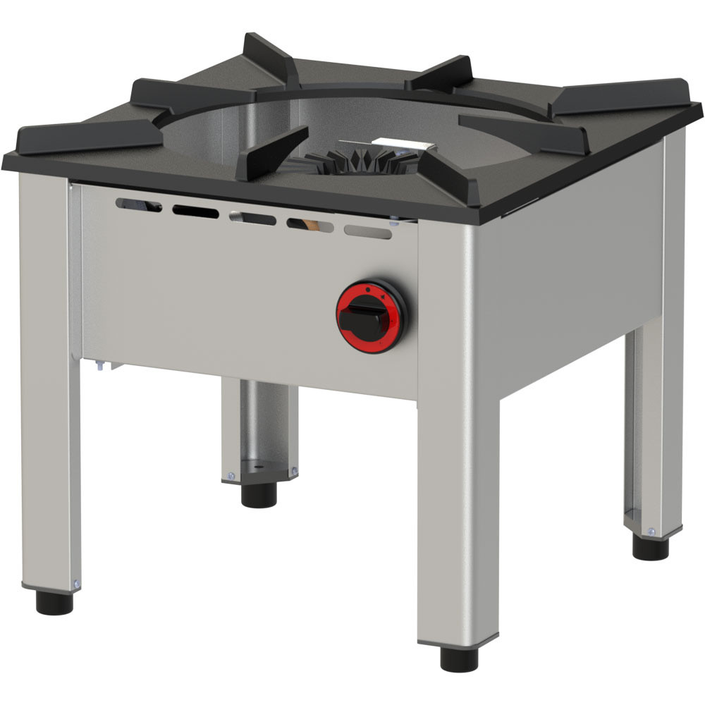 Réchaud bas à gaz DIAMOND 13kW - Cuisine professionnelle puissante