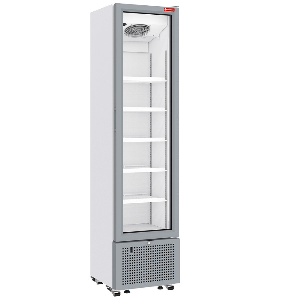 Vitrine réfrigérée ventilée positive Diamond 221 litres - Classe E