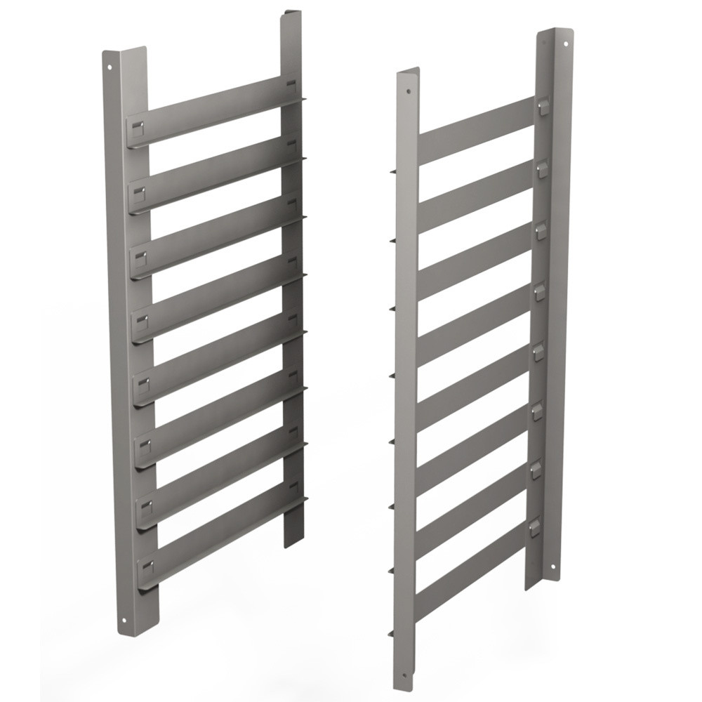 Structures à platines DIAMOND 8 niveaux réglables - Acier inoxydable