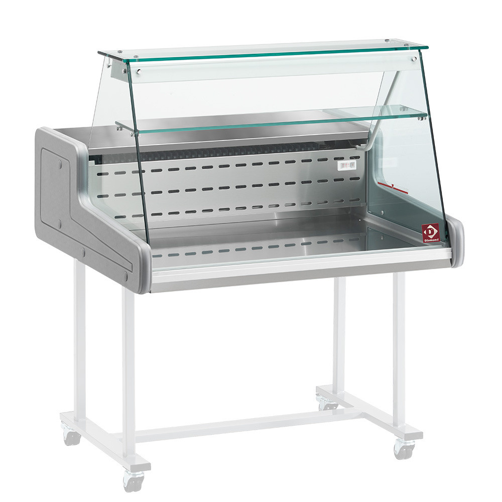 Comptoir réfrigéré DIAMOND - Vitrine professionnelle CHR inox