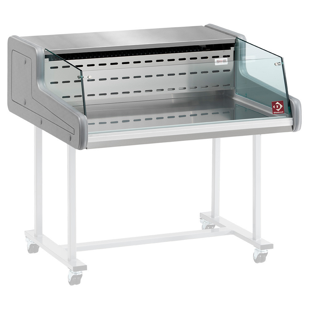 Comptoir réfrigéré Diamond SUP10-ZS/R2 - Vitrine self-service