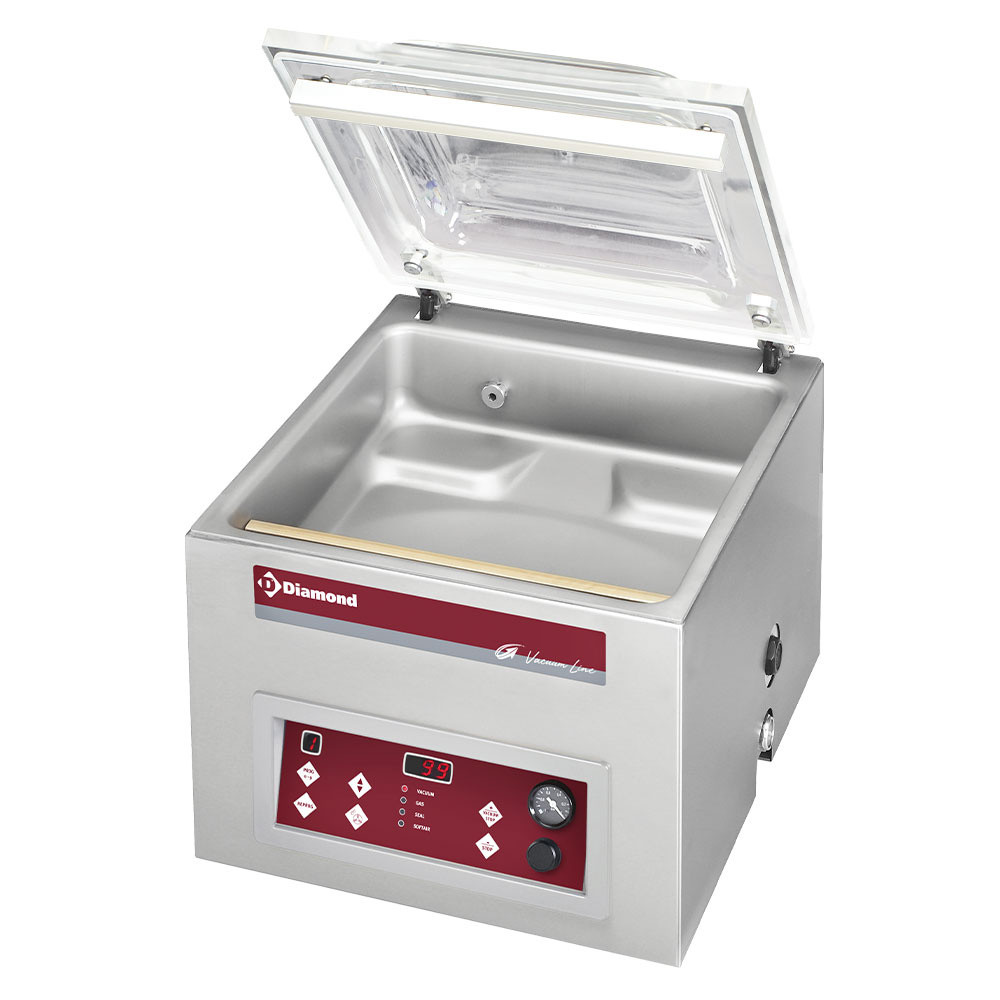 Machine sous-vide DIAMOND TA-90/S - Chambre 420x370x180 mm