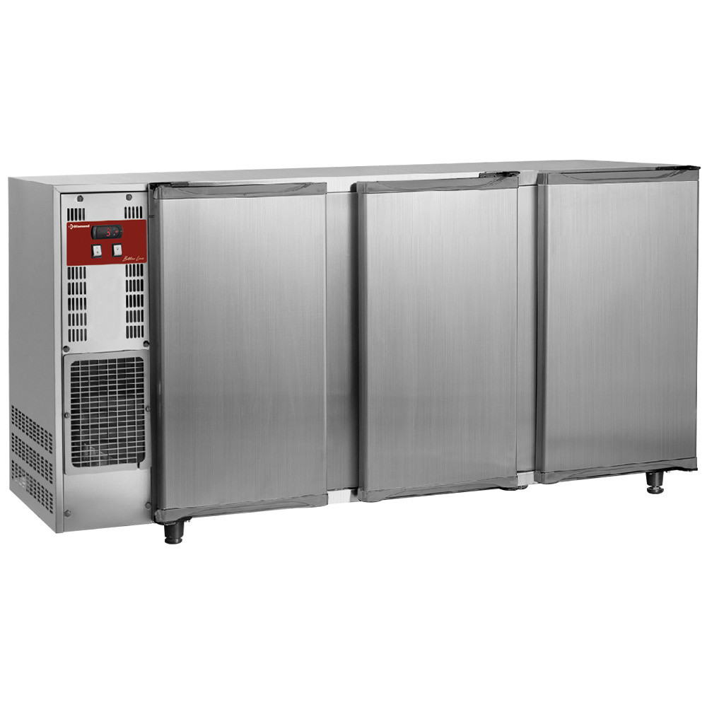 Refroidisseur DIAMOND 579L 3 portes - Acier inox professionnel