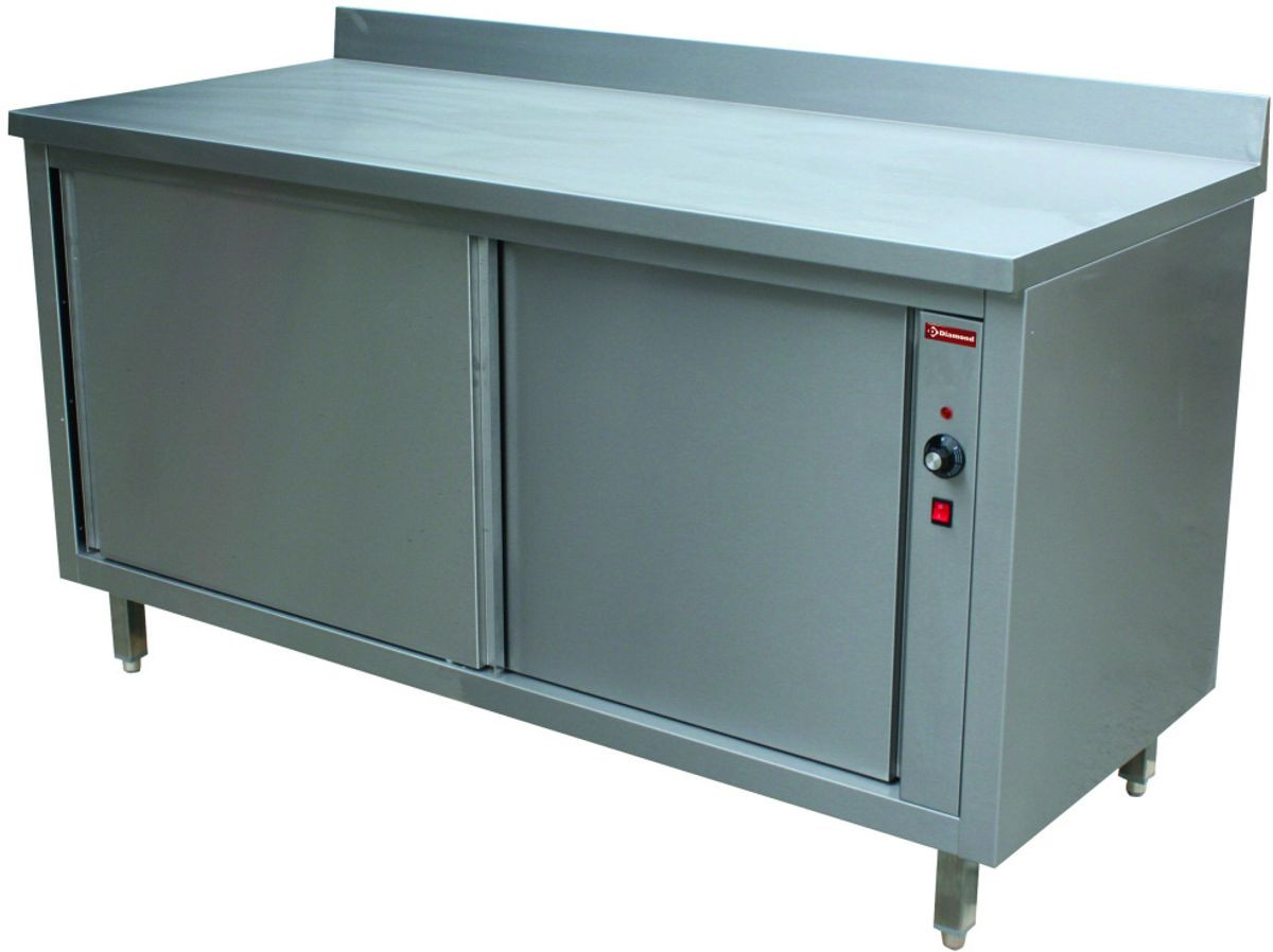 Armoire chauffante murale DIAMOND - 2 portes coulissantes, 2,5 kW