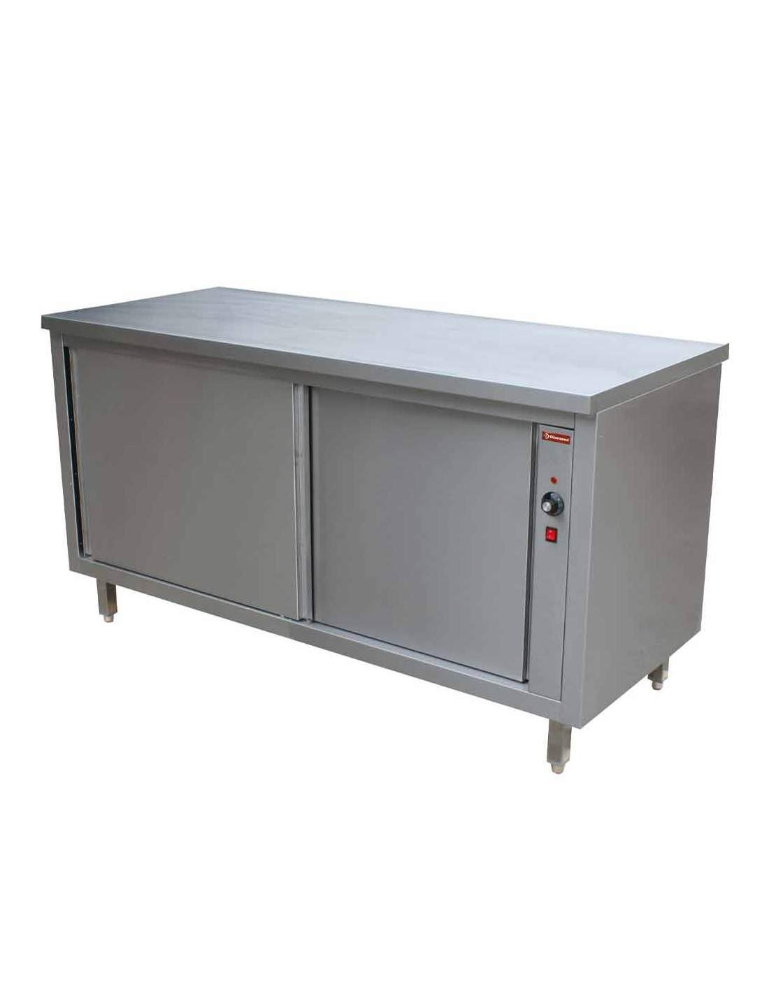 Armoire chauffante DIAMOND 2 portes - Professionnelle 3 kW
