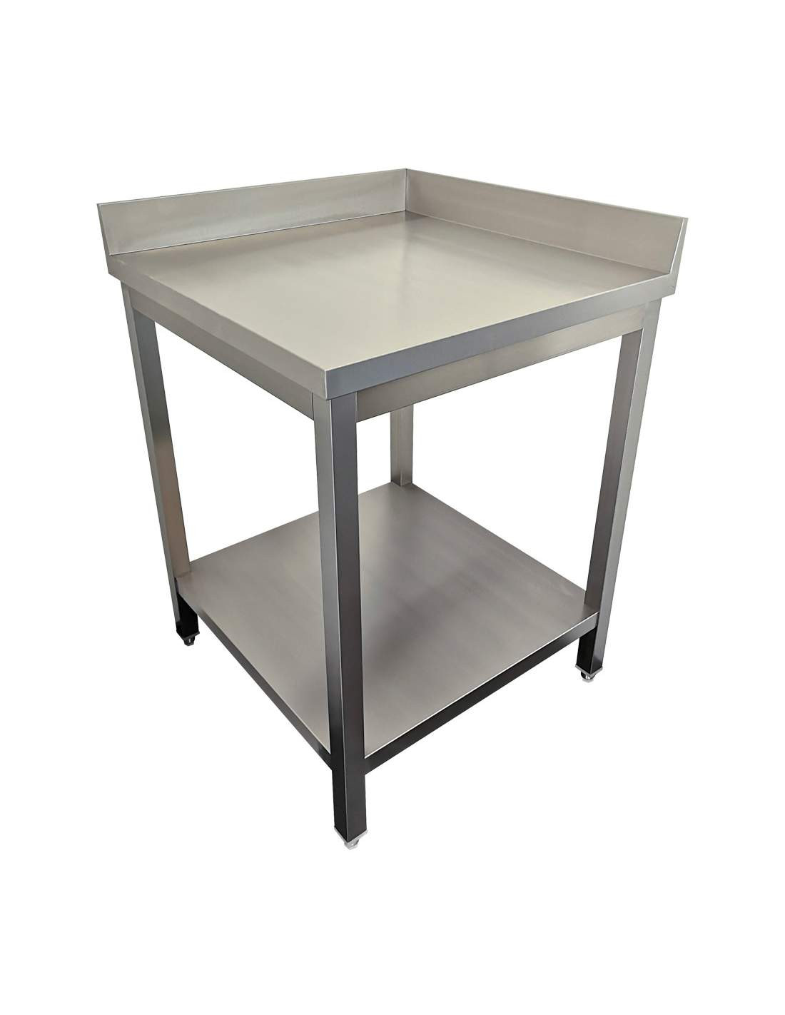 Table de travail 90° DIAMOND - Table d'angle professionnelle en inox