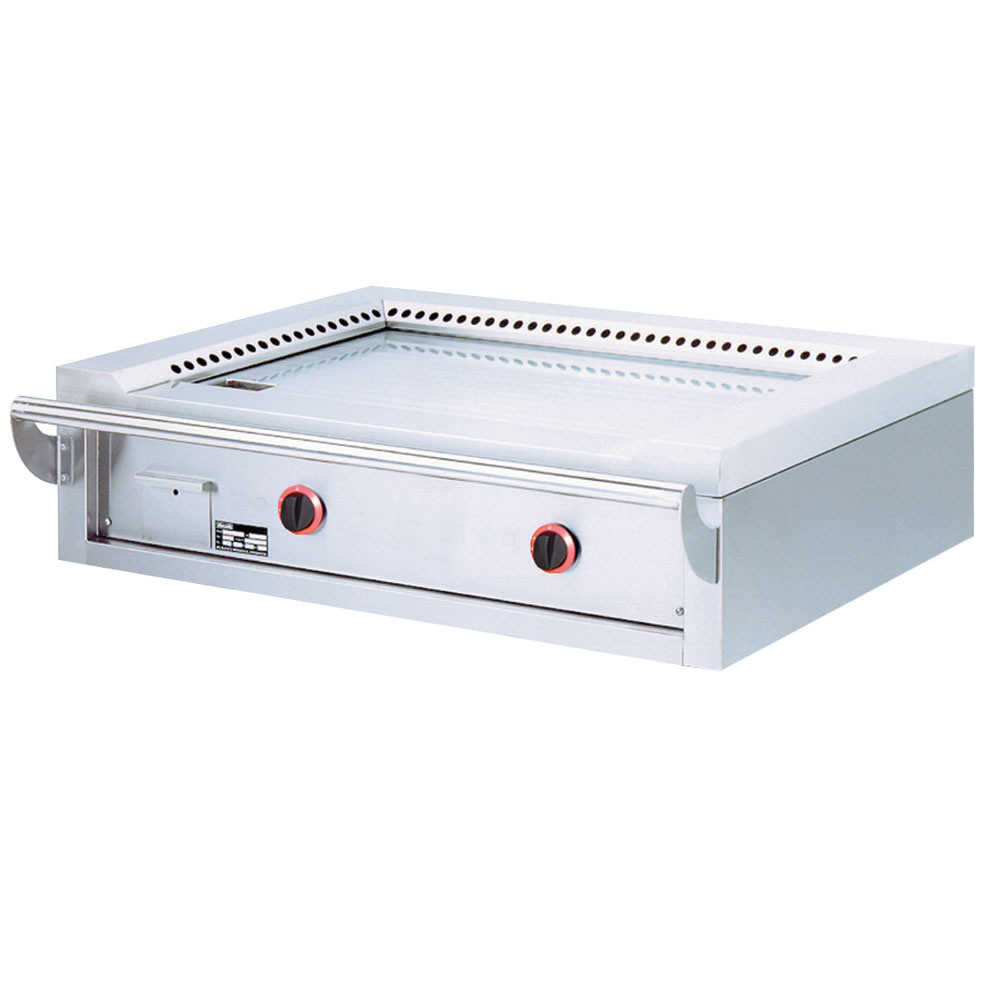Plaque Teppanyaki gaz 2 zones (2x7 kW) - Table Top - DIAMOND