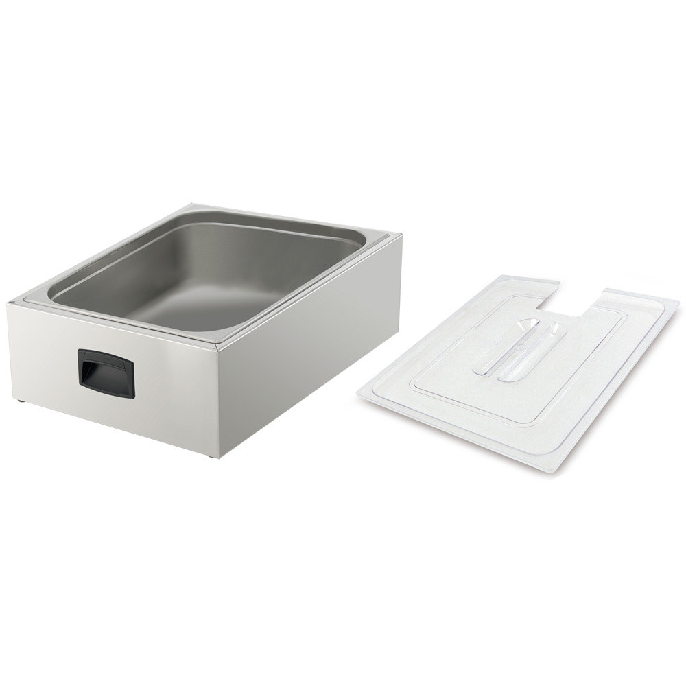 Cuve GN 2/1 Diamond pour cuiseur sous-vide - 50L acier inox