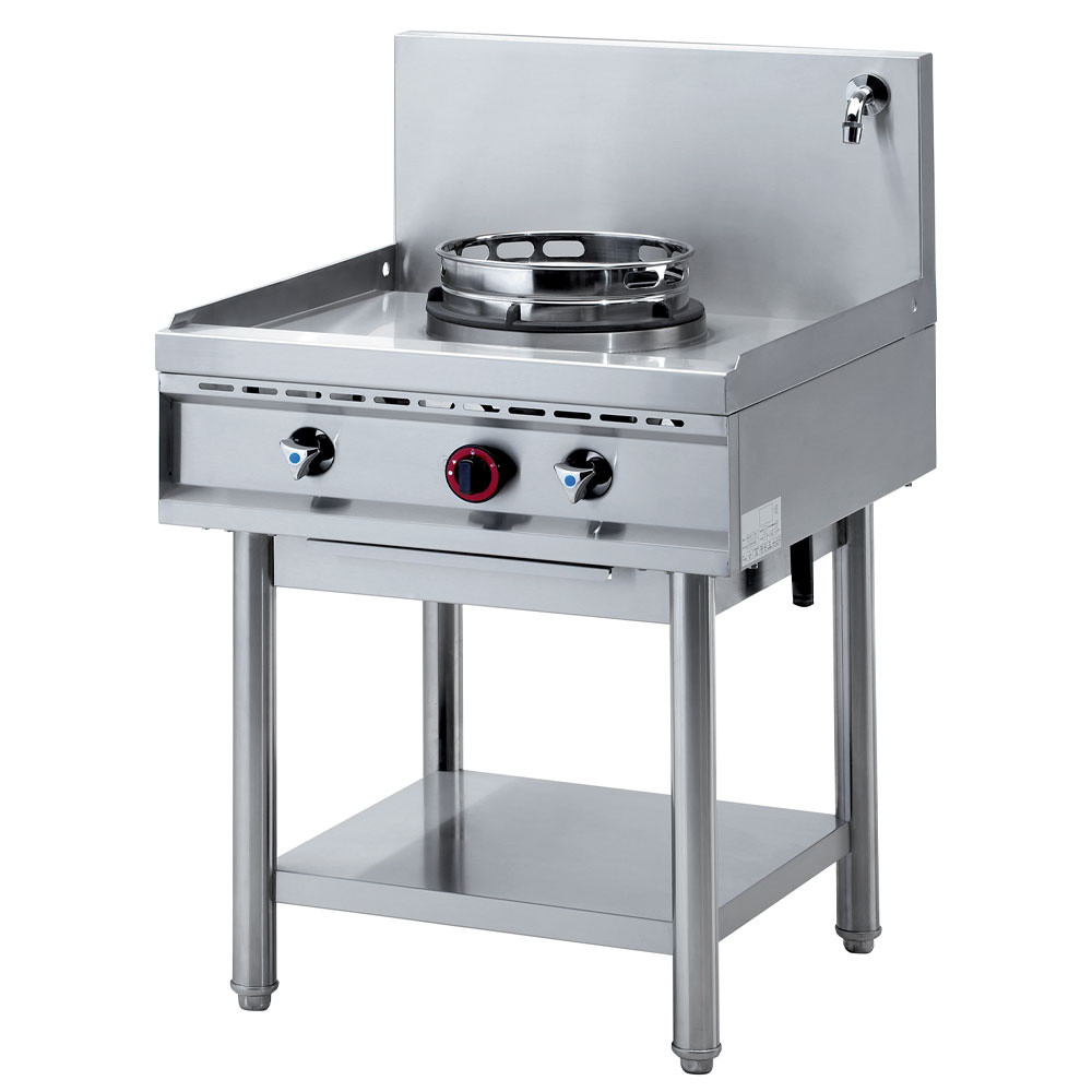 Fourneau wok gaz DIAMOND 13 kW - Appareil professionnel 1 feu