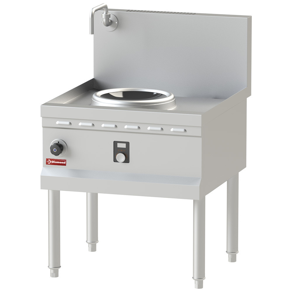 Fourneau wok induction DIAMOND Ø300 mm - Cuisson professionnelle 5 kW