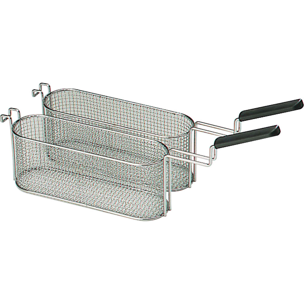 Panier pour friteuses 15L - 2 compartiments séparés | DIAMOND