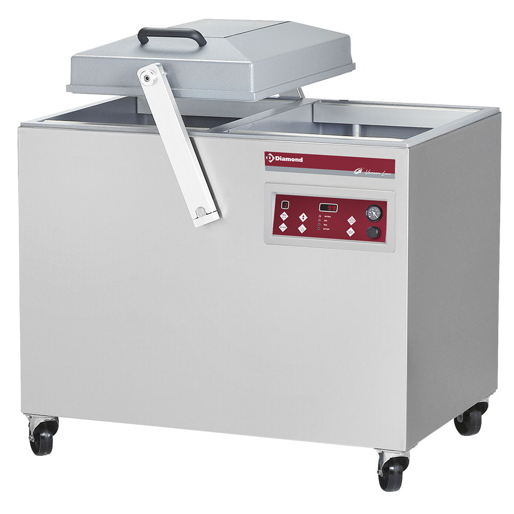 Machine sous-vide DIAMOND double chambre 63 m³/h - Professionnel
