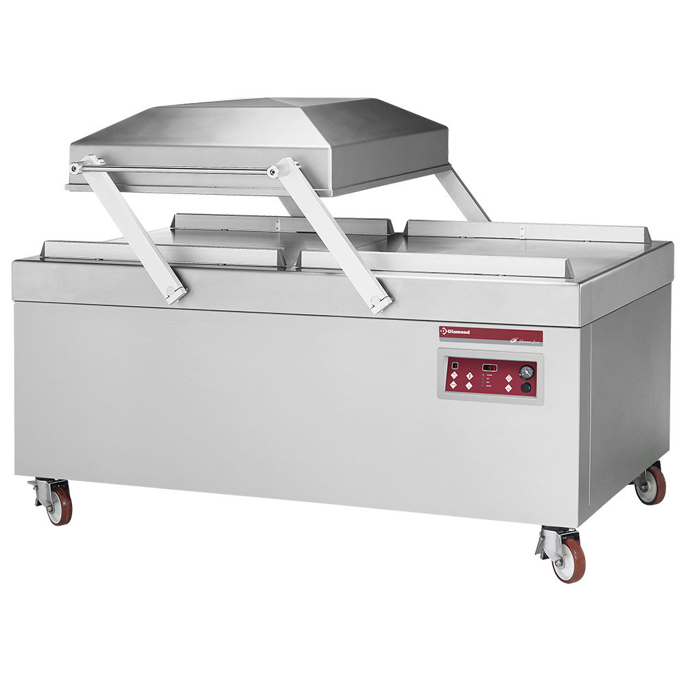 Machine sous-vide DIAMOND CF-180T/S - Double chambre 840x830x250 mm