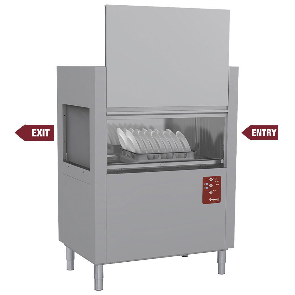 Lave-vaisselle DIAMOND 120 paniers/h - Haute capacité professionnelle