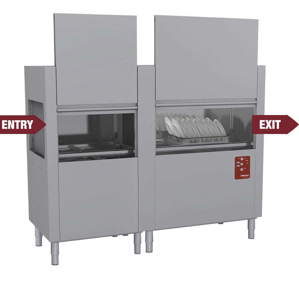 Lave-vaisselle DIAMOND D160E/7 - 200 paniers/h - Performance pro