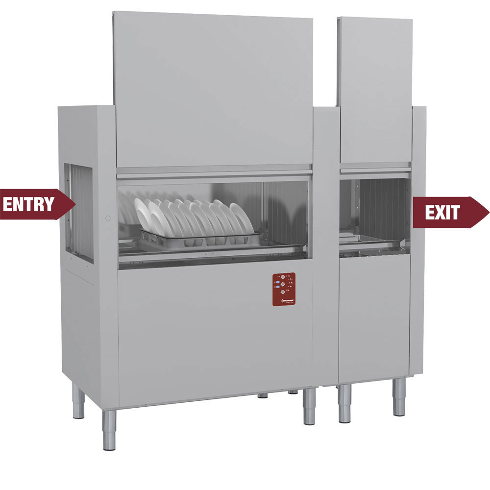 Lave-vaisselle DIAMOND 200 paniers/h - Haute capacité professionnelle