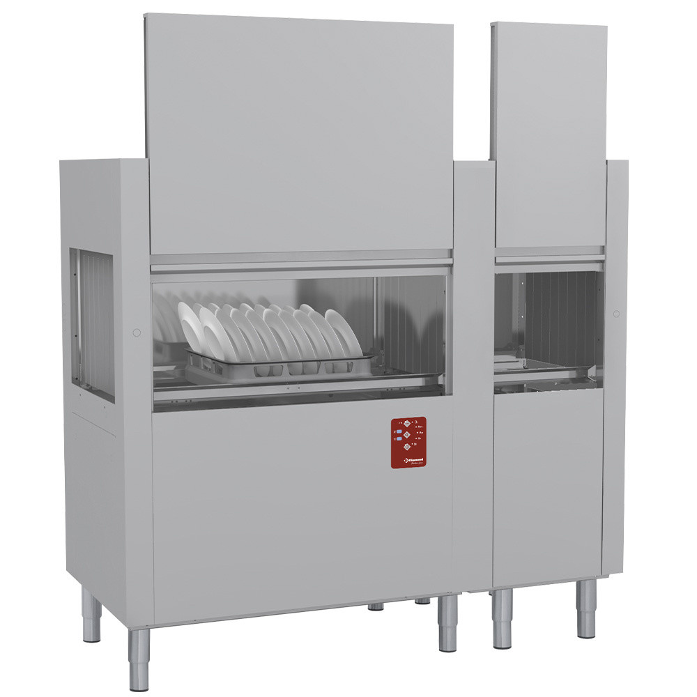 Lave-vaisselle DIAMOND 200 paniers/h - Haute capacité professionnelle