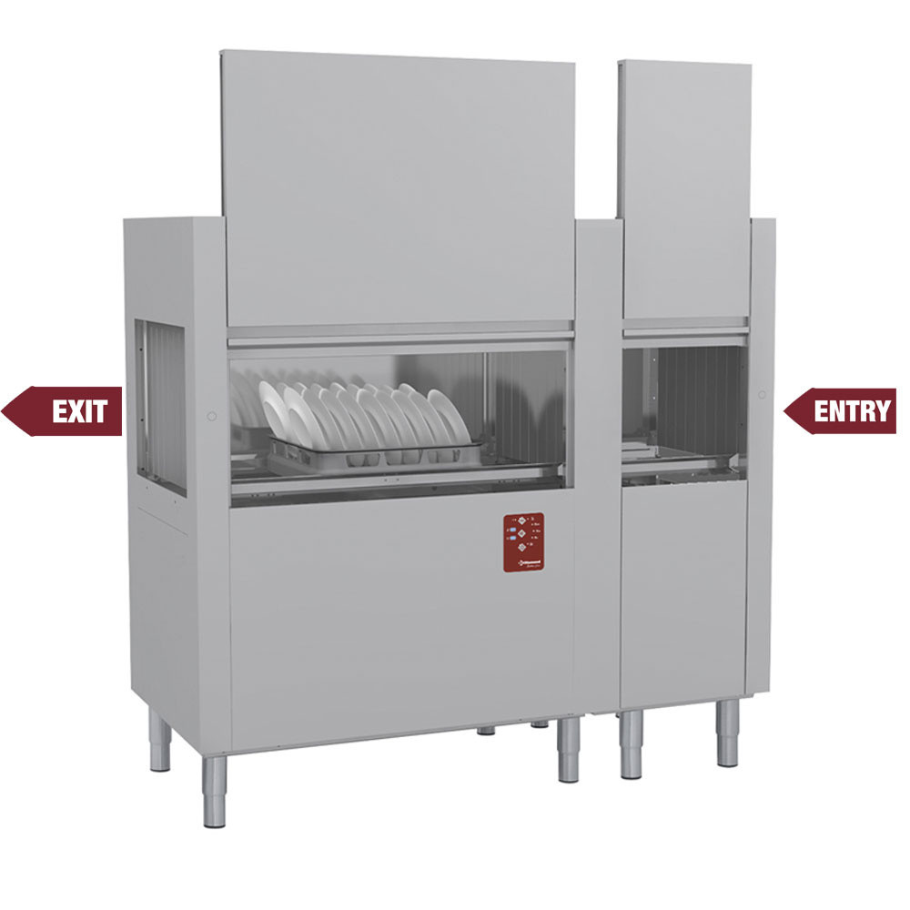 Lave-vaisselle Diamond DATIC20E/7-DX- - 200 paniers/heure capacité