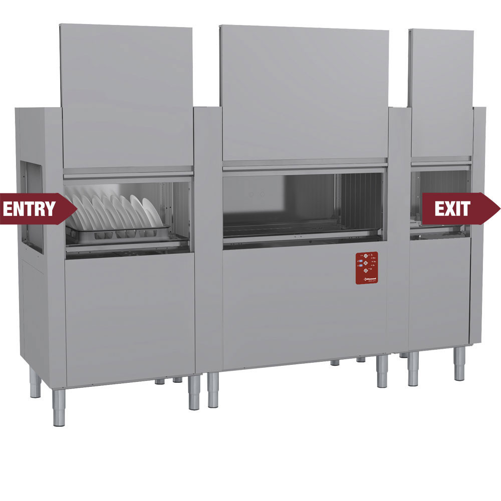 DIAMOND Lave-vaisselle traction paniers 270/h - Lavage intensif