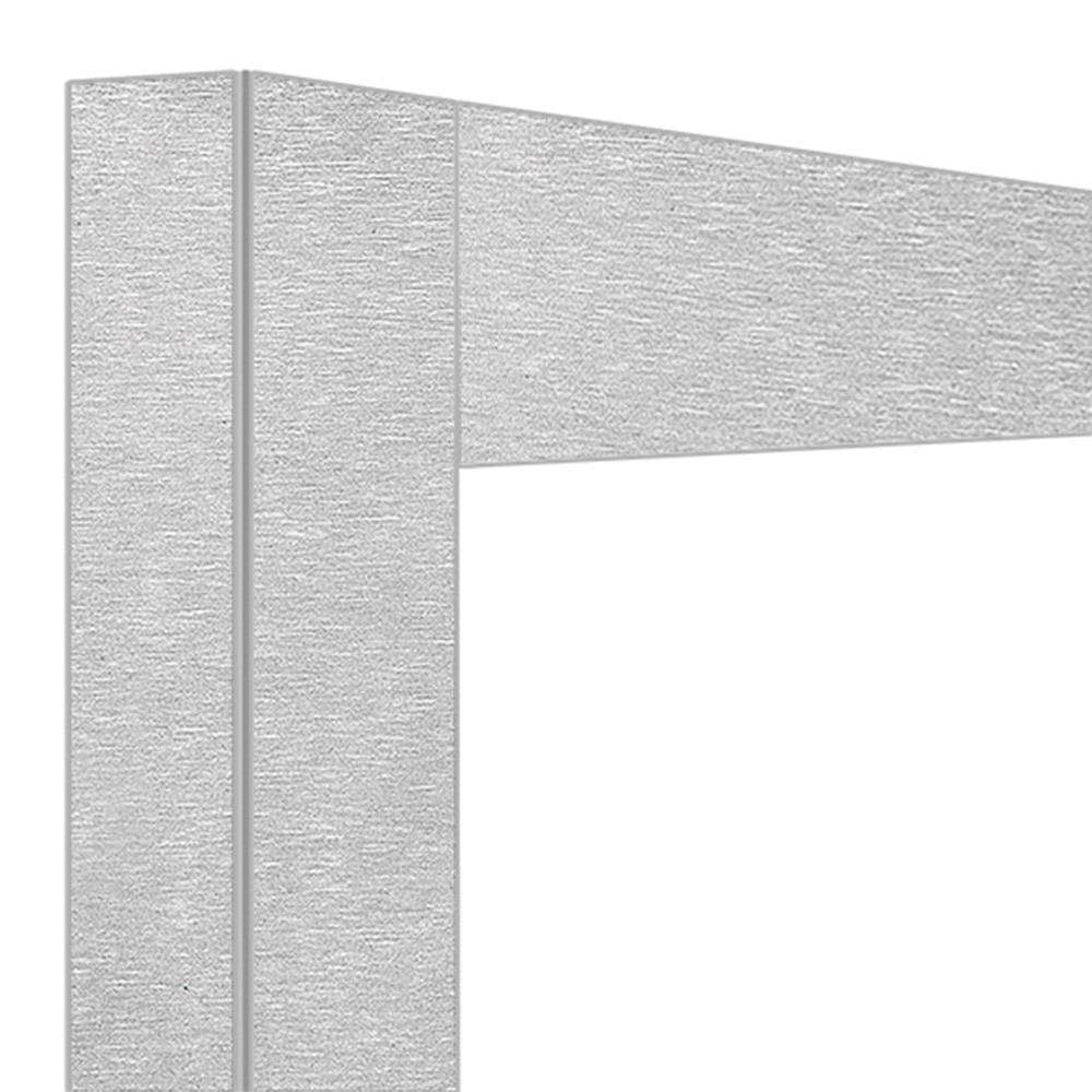 Déco vitrine 216 Lt Acier satiné - Panneau magnétique décoratif