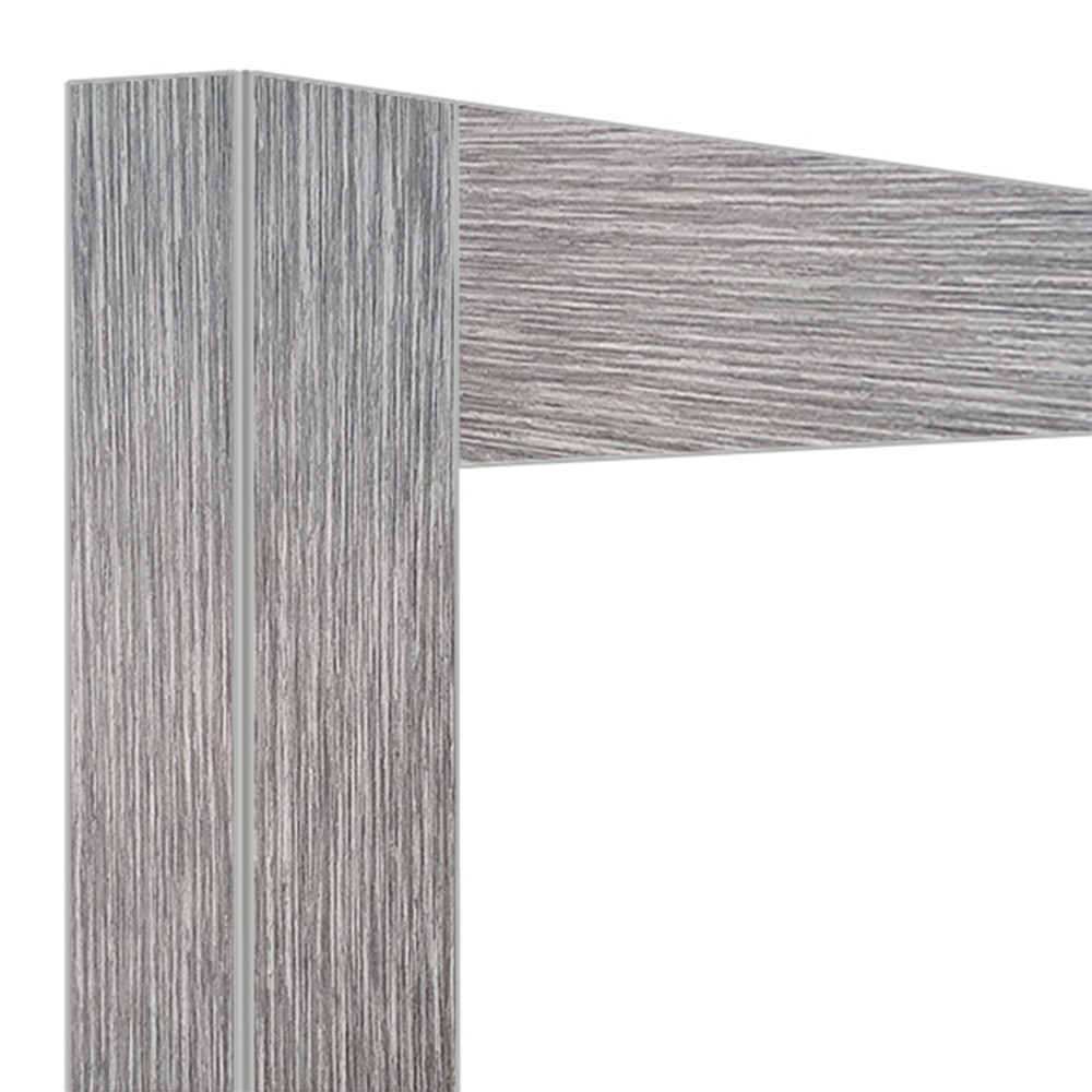 Déco vitrine 216 Lt Mélèze cendre - Panneau magnétique DIAMOND