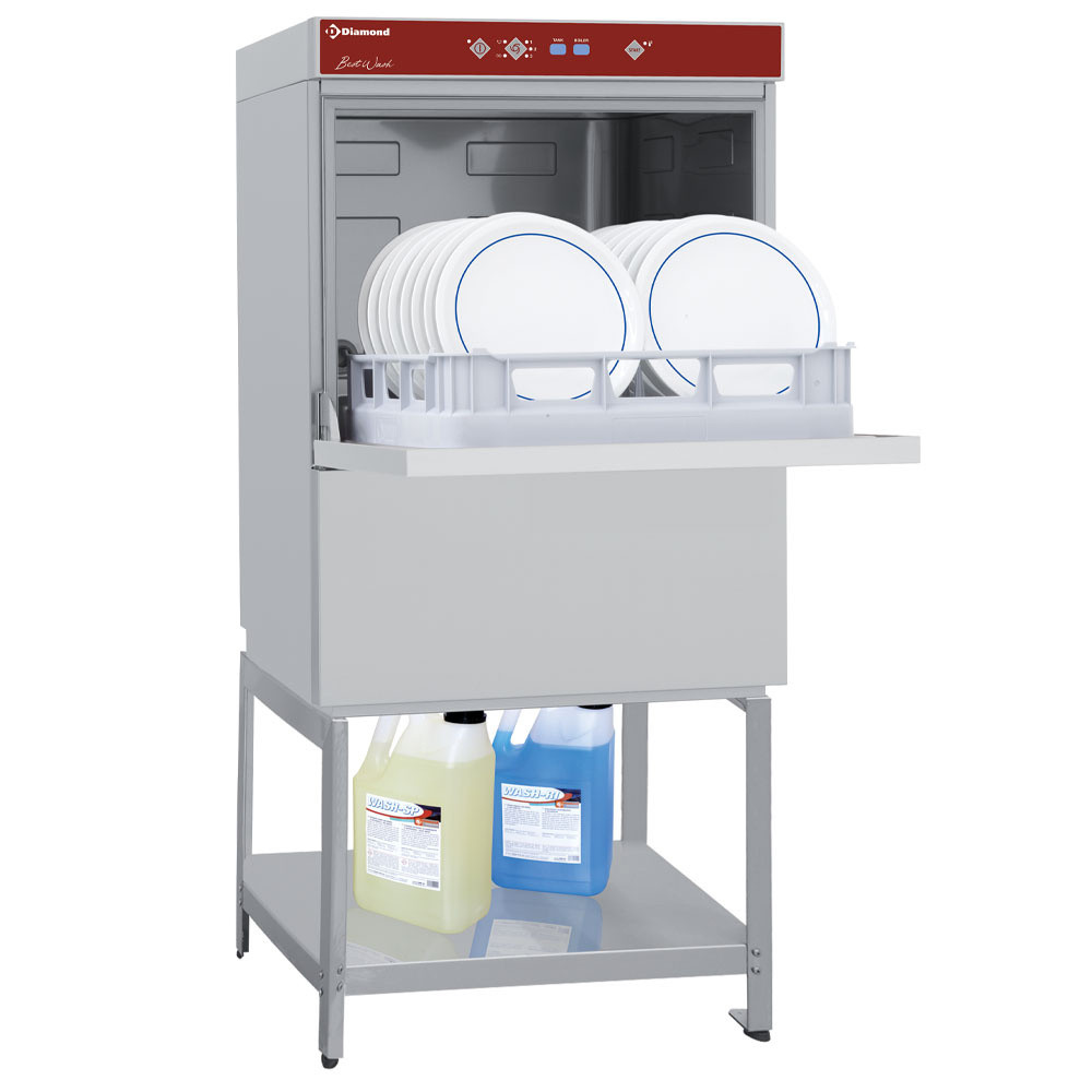 Lave-vaisselle Diamond DFS7/6-AC avec soubassement - 18 assiettes