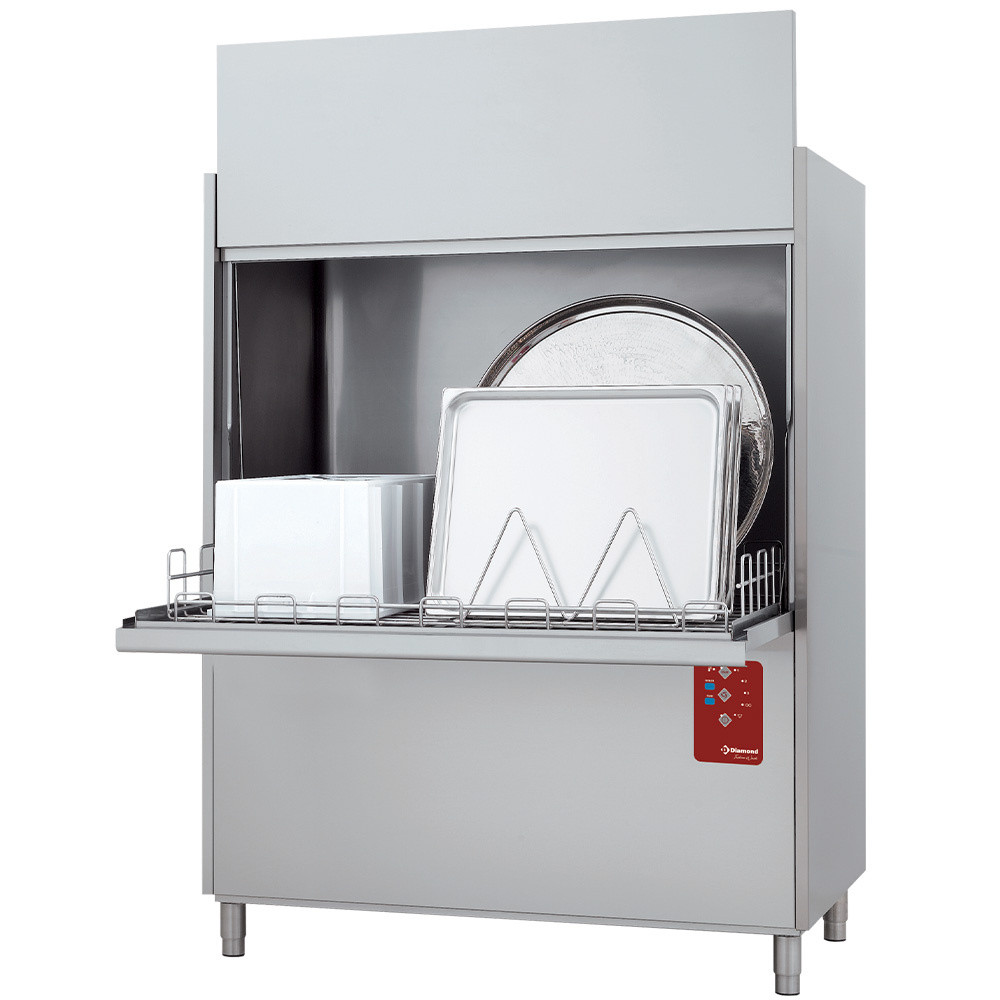 Lave-batteries DIAMOND DP32L/8P - Panier 1320x700 mm + Break Tank