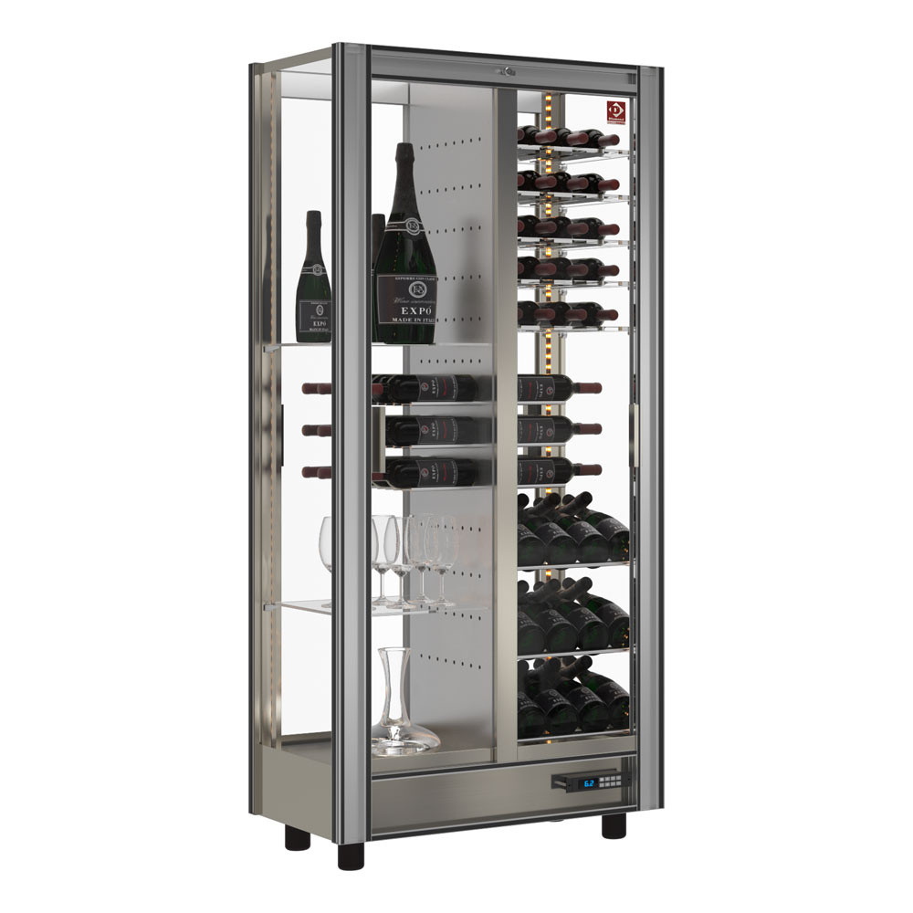 Vitrine réfrigérée à vins DIAMOND 530L - Modulable et traversante