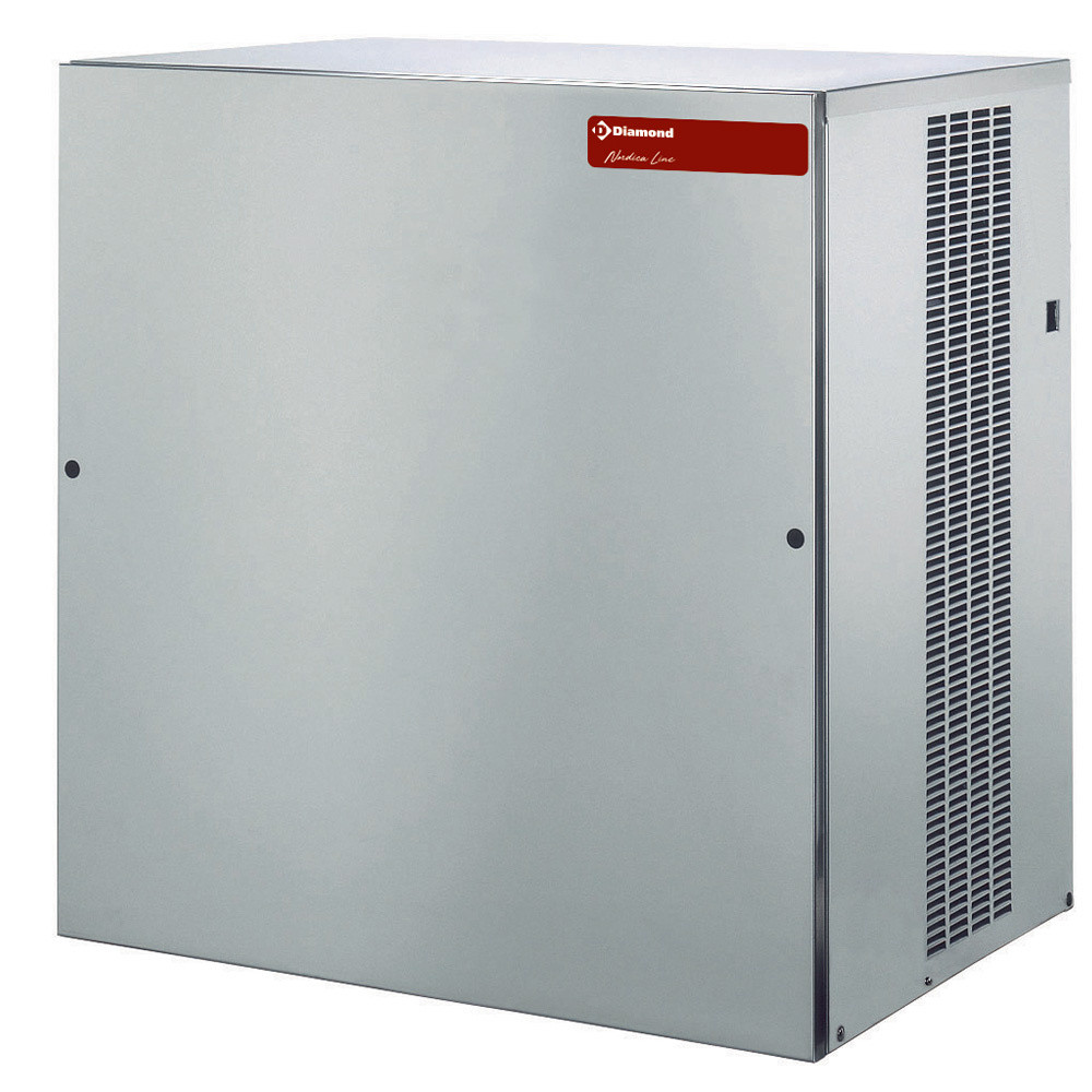 Machine à glaçons plats Diamond ICEV500W - Professionnelle 225 kg/24h
