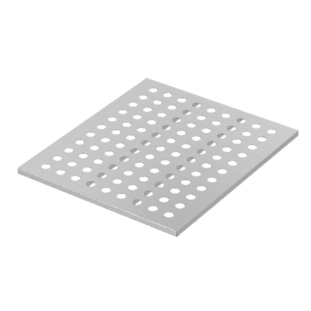 Étagère de fond inox DIAMOND pour compartiment réfrigéré avec porte