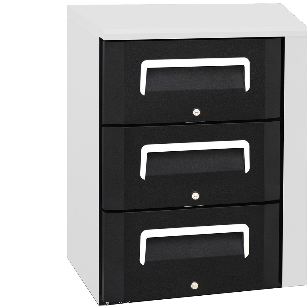 Kit bloc tiroirs Diamond RLB - 3 tiroirs réfrigérés en inox AISI 304