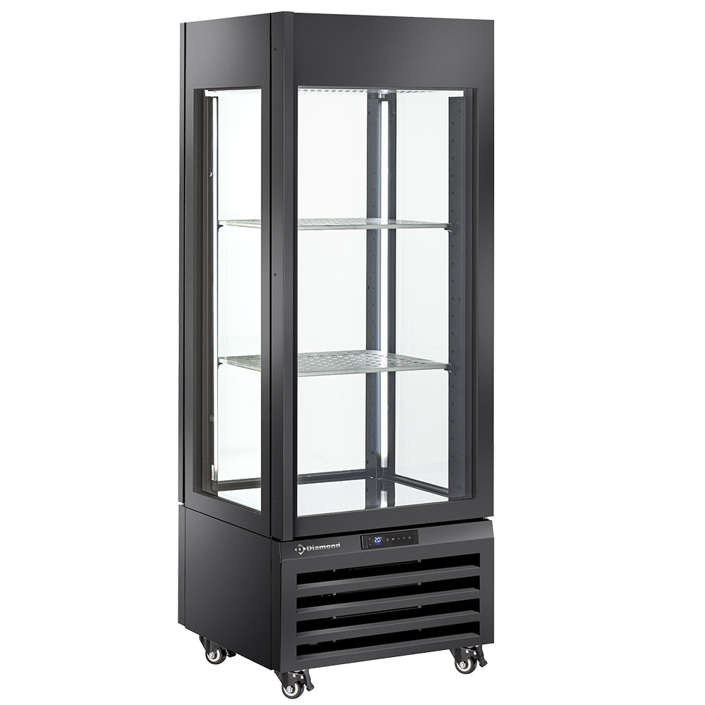 Vitrine FULL vitrée 440L - 90 bouteilles de vin - DIAMOND