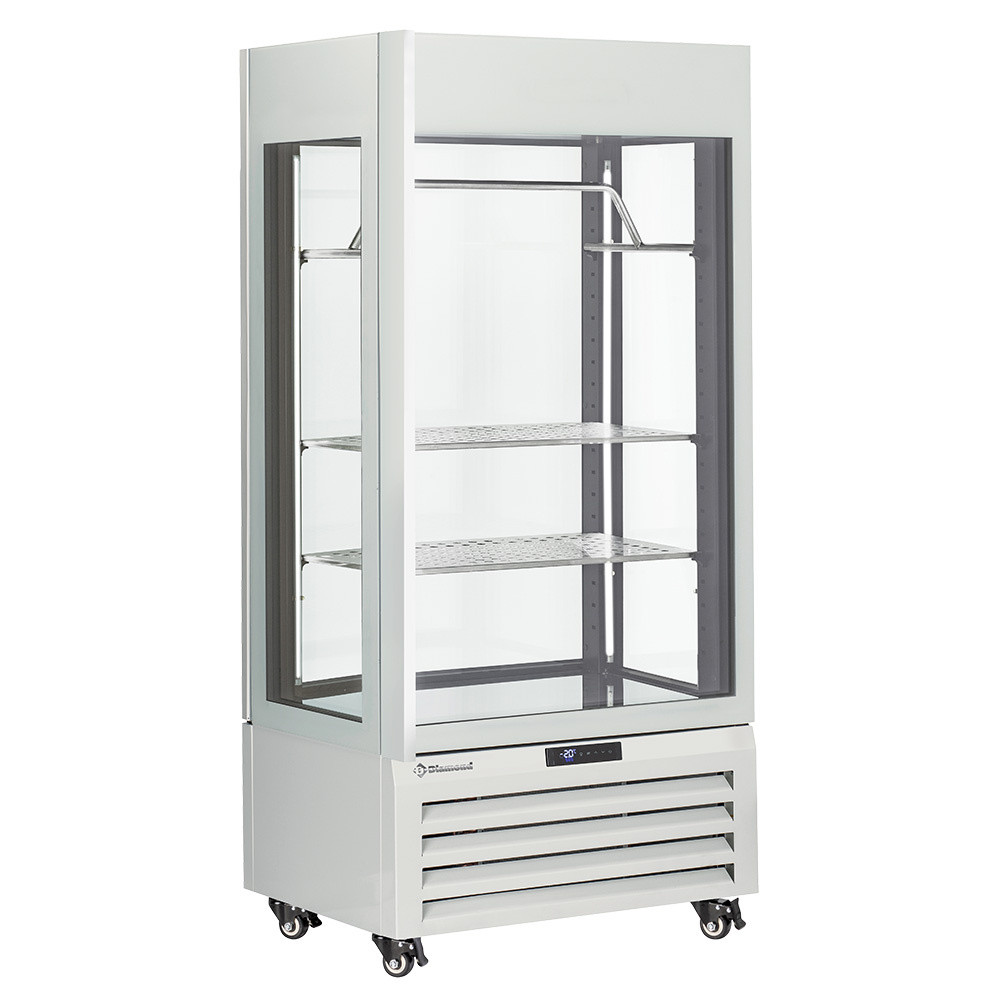Vitrine réfrigérée DIAMOND 600L FULL vitrée - Professionnelle ventilée