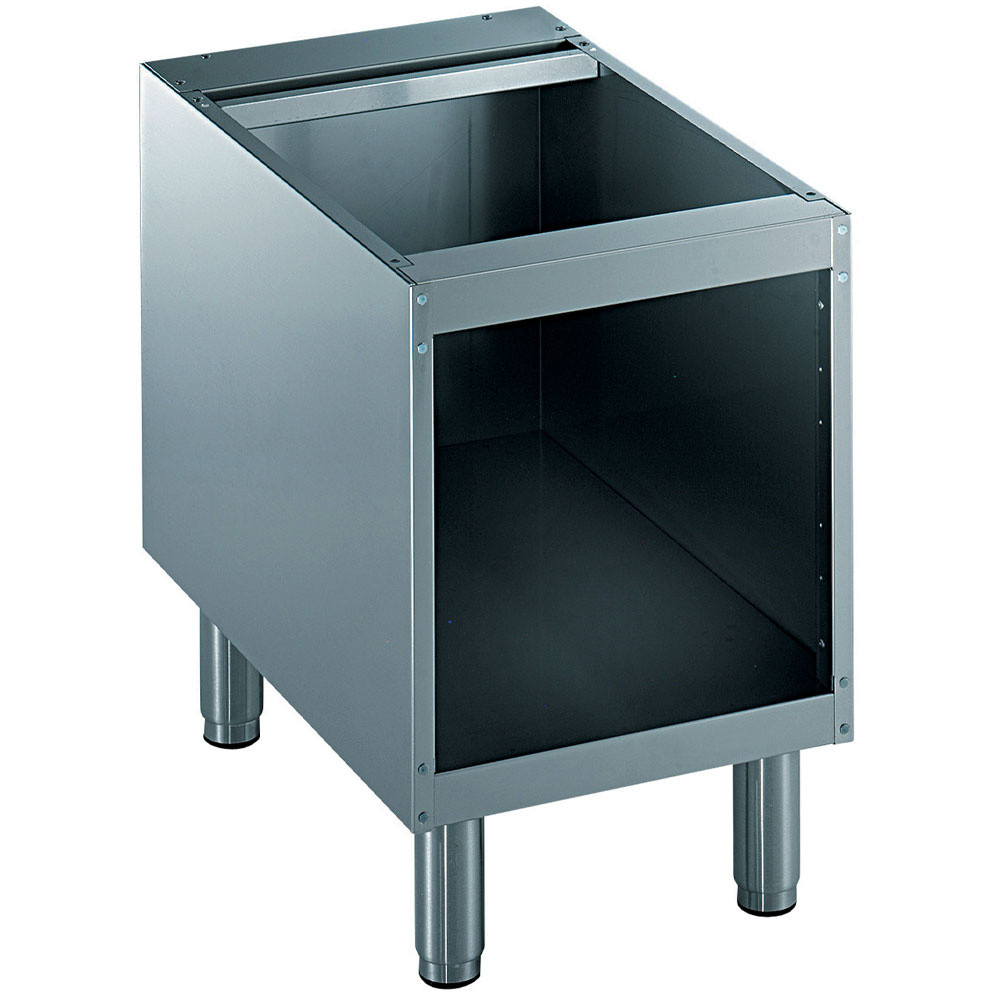 Soubassement DIAMOND 400 mm inox AISI 304 - Base modulaire cuisine pro