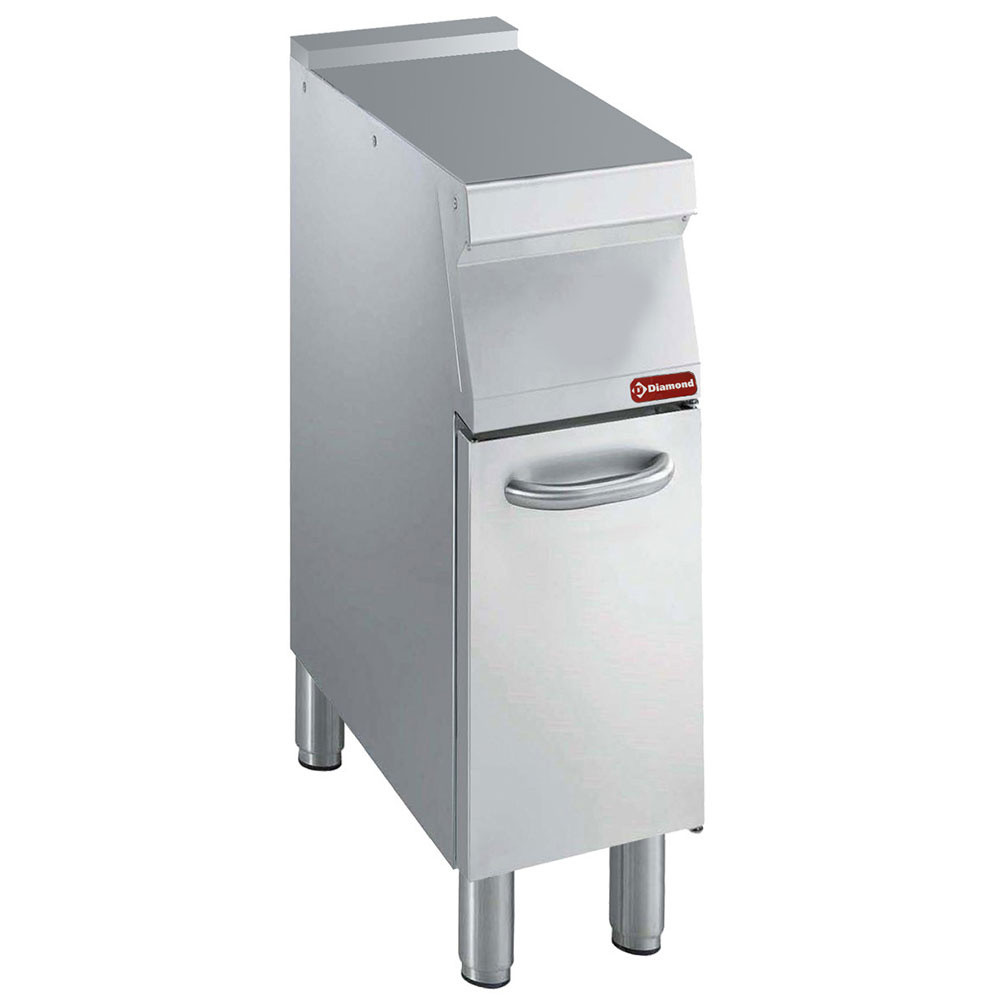 Élément neutre de travail 250mm DIAMOND - Plan inox pour cuisine pro