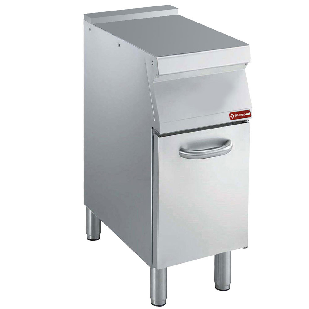 Élément neutre 350mm DIAMOND - Plan de travail inox professionnel