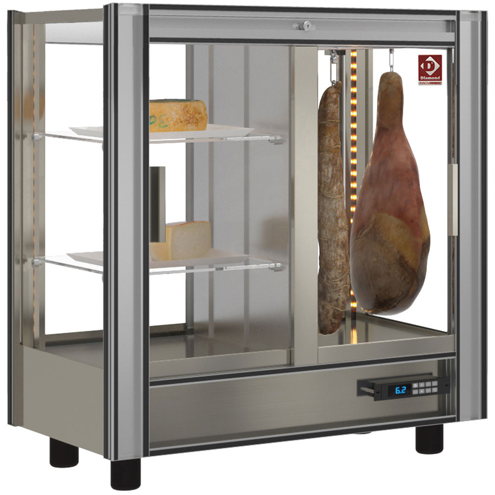 Vitrine réfrigérée charcuterie 216L - Modulable traversante - DIAMOND