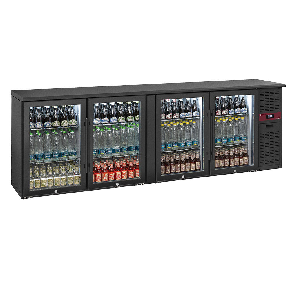 Refroidisseur de bouteilles DIAMOND 4 portes vitrées 620 litres