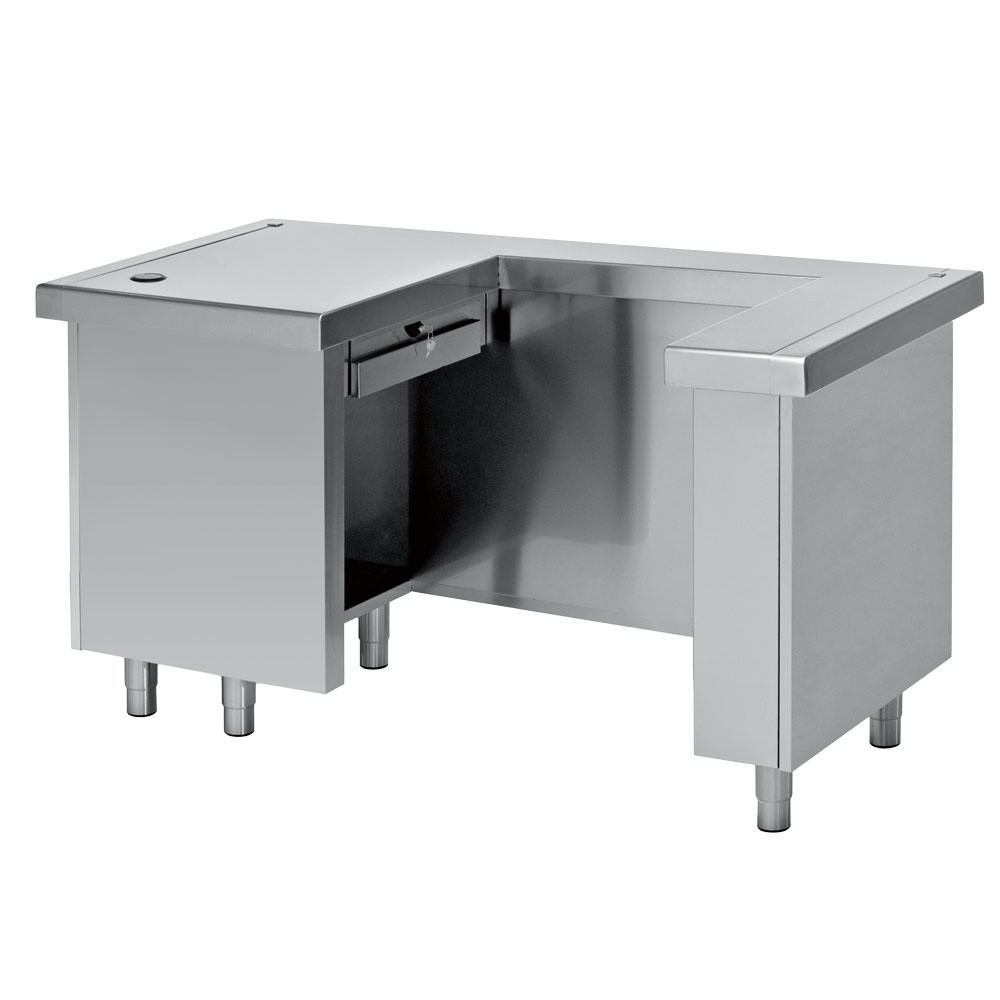 Élément de caisse gauche DIAMOND - Poste de caisse pour self-service