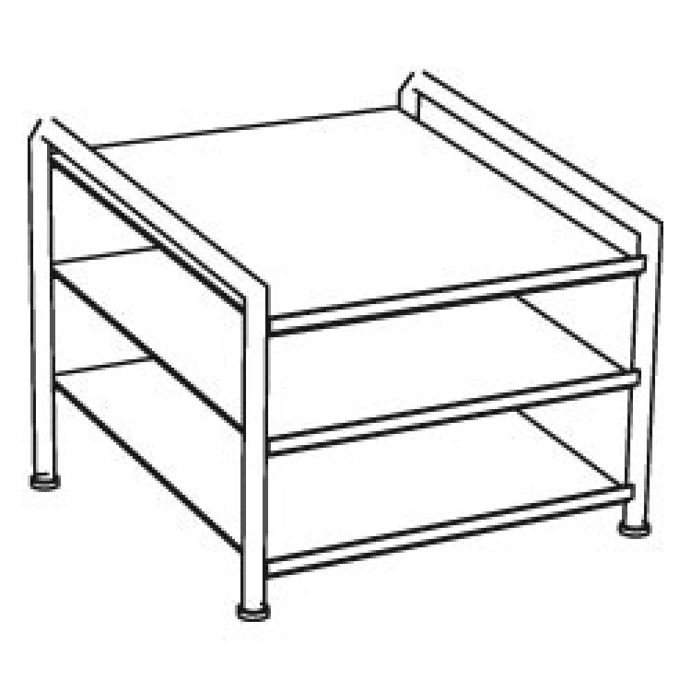 Élément porte-verres 3 niveaux DIAMOND - Gain de place professionnel