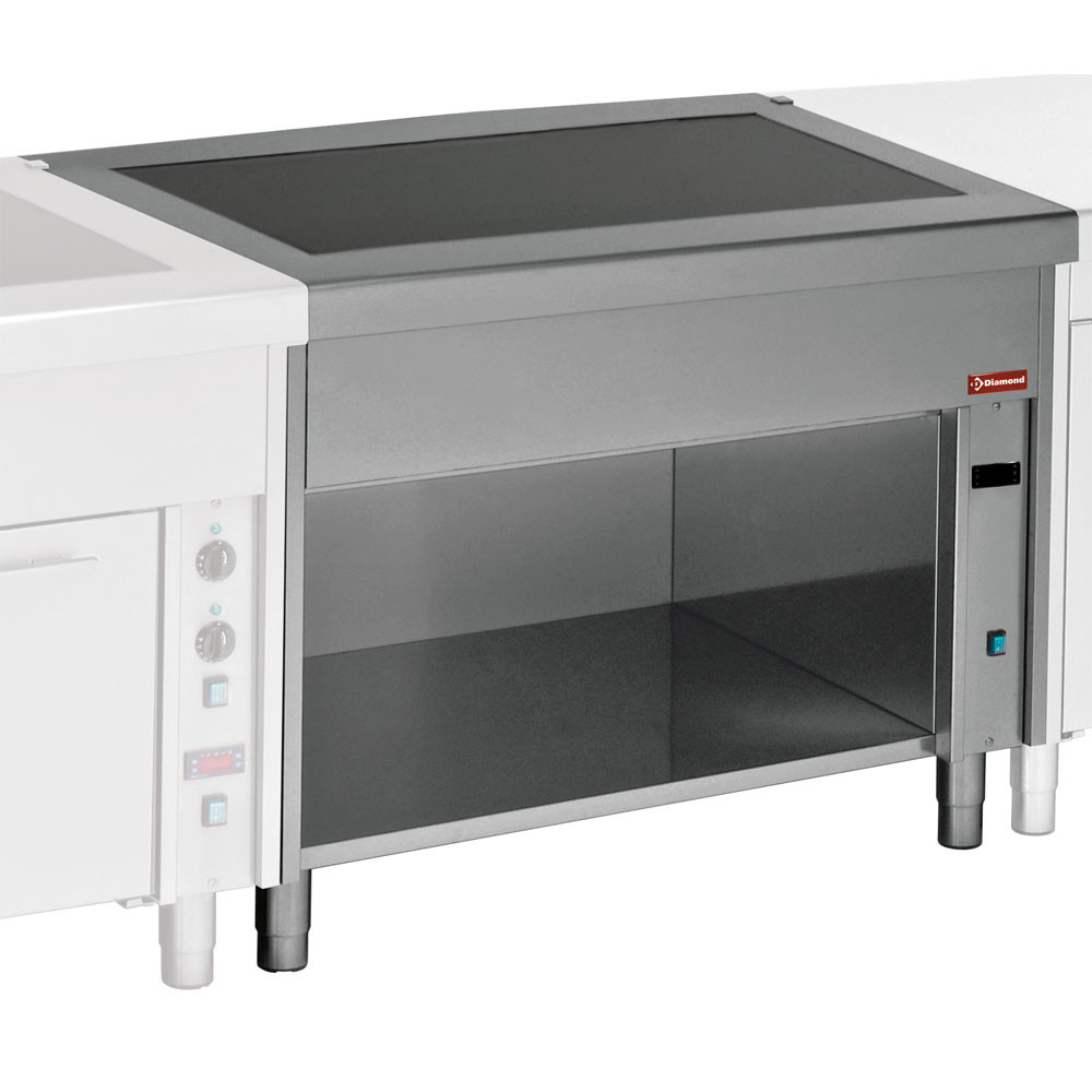 Élément Vitro-Céramique DIAMOND - Armoire 3x GN 1/1 Professionnelle