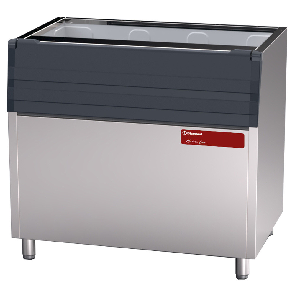 Container stockage 350 kg glace granulée - DIAMOND - Professionnel