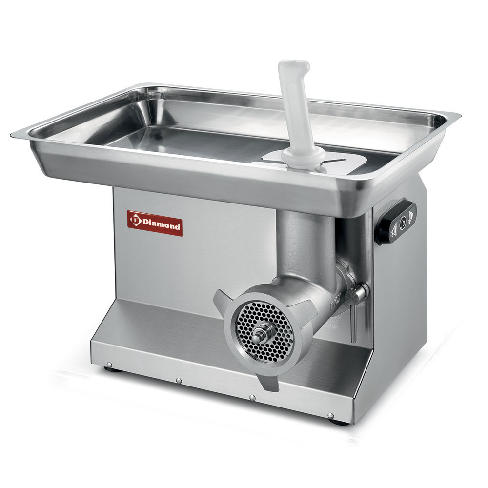 Hachoir DIAMOND N°22 inox - Ø4,5mm, 200kg/h - Hachoir professionnel